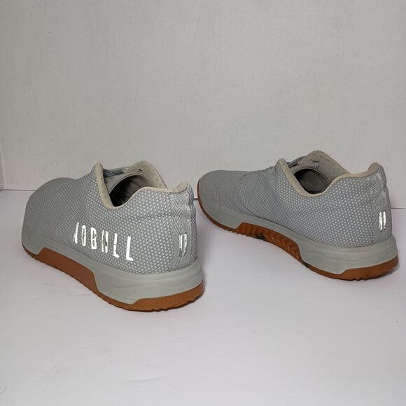 NOBULL Trainer Grey Mesh Gum Sole CrossFit Shoes Men 10.5 W 12 Athletic Sneakers - Picture 3 of 15